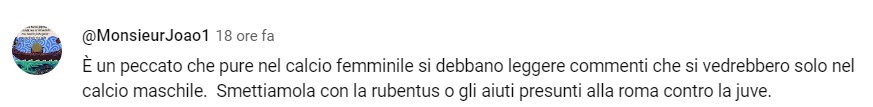 commenti youtube