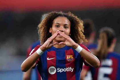 Vicky Lopez under 21 female football players