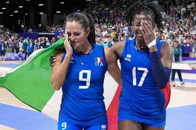 Italy Gold Medal in Women's Volley