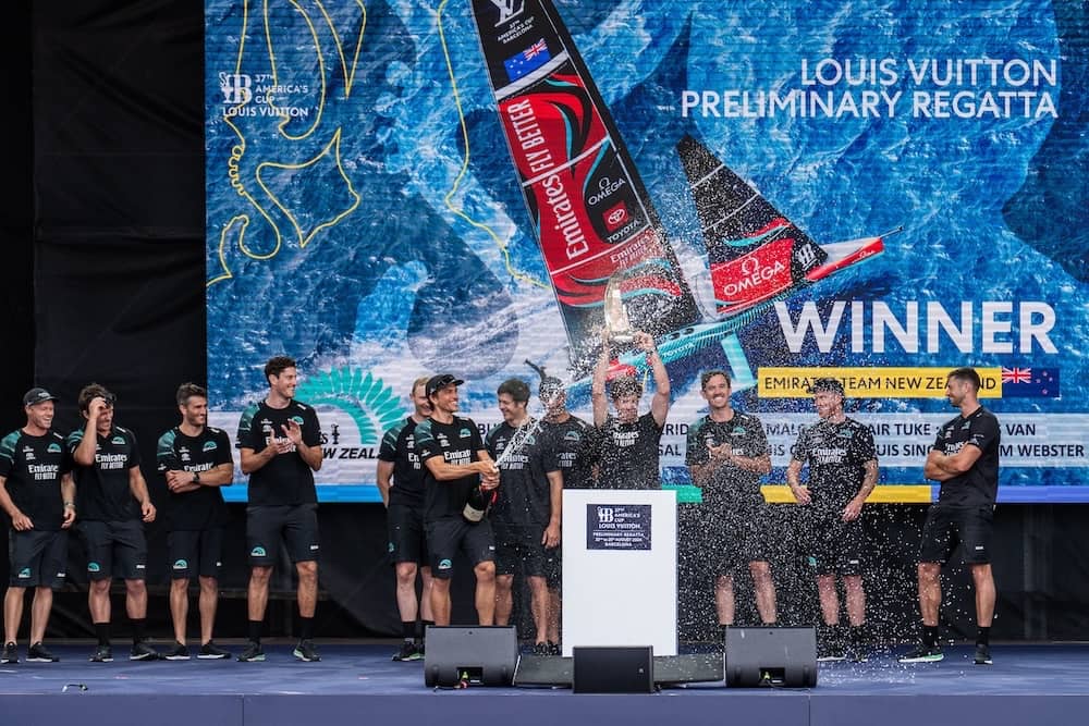 americas cup 2024 new zeeland finally regatta